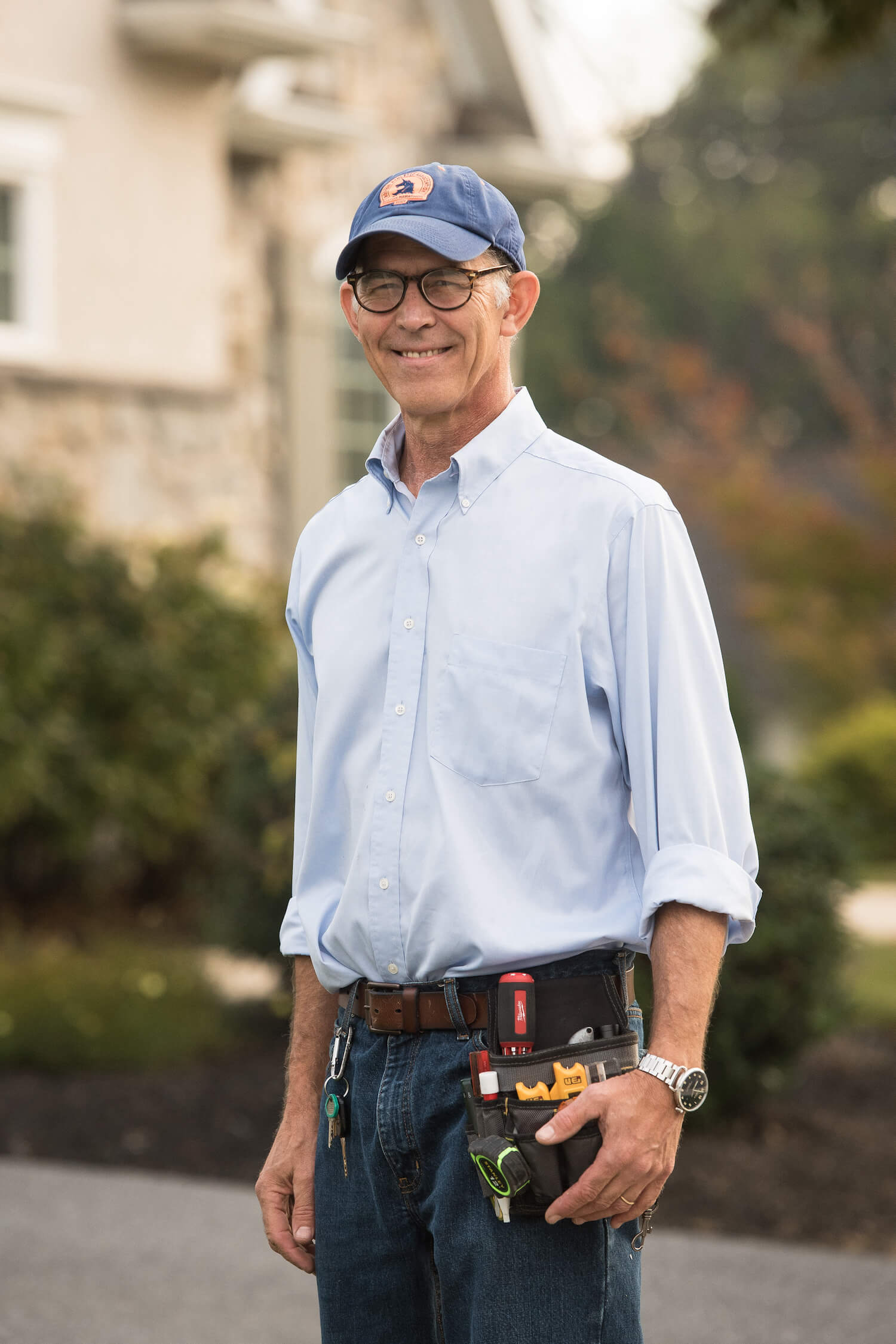 Happy home inspector with Spectora